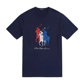 Polo Ralph Lauren Big Pony Jersey T-Shirt (Navy)