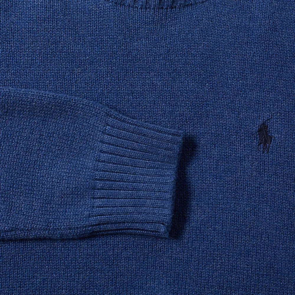 Polo Ralph Lauren Classic Crew KnitHeather Blue