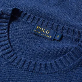 Polo Ralph Lauren Classic Crew KnitHeather Blue