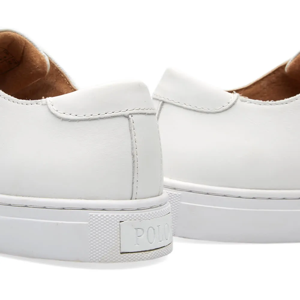 Polo Ralph Lauren Jermain SneakerWhite Leather