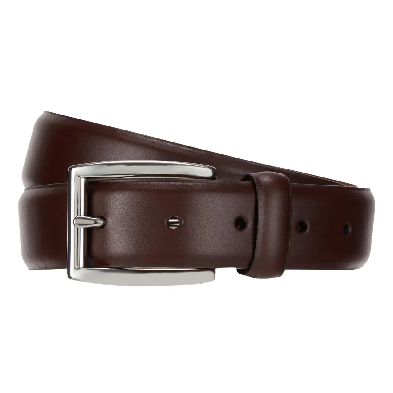 POLO RALPH LAUREN Smooth Leather Belt - Brown