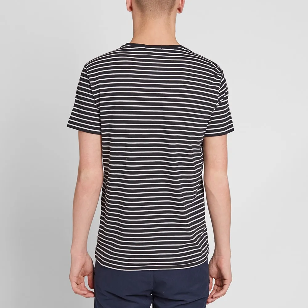 Polo Ralph Lauren Stripe Crew TeeBlack & White