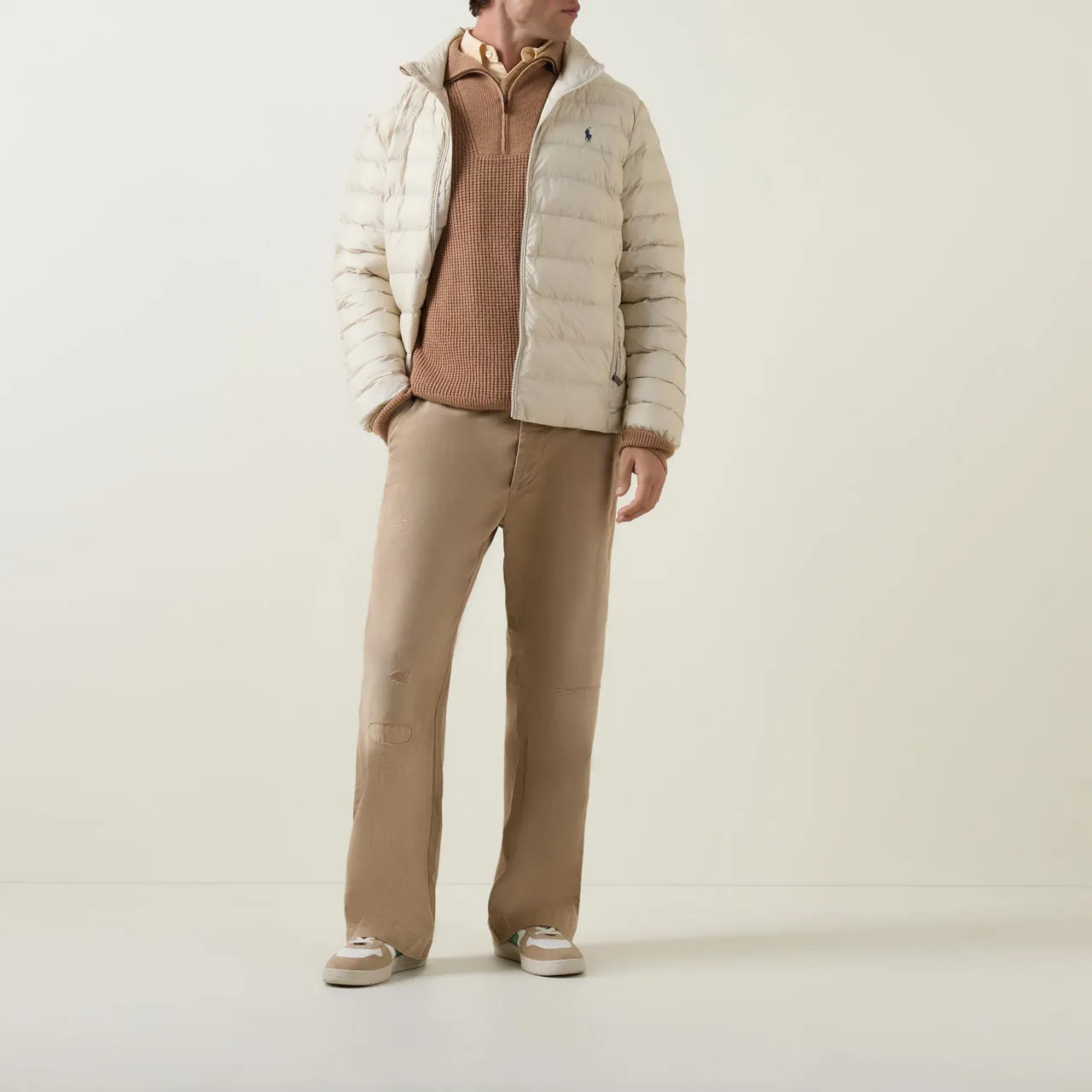 POLO RALPH LAUREN The Sustainable Edit The Colden Packable Jacket - Sand