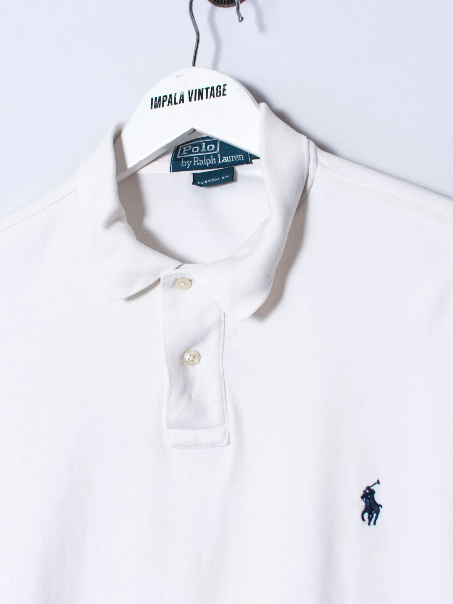 Polo Ralph Lauren White Poloshirt