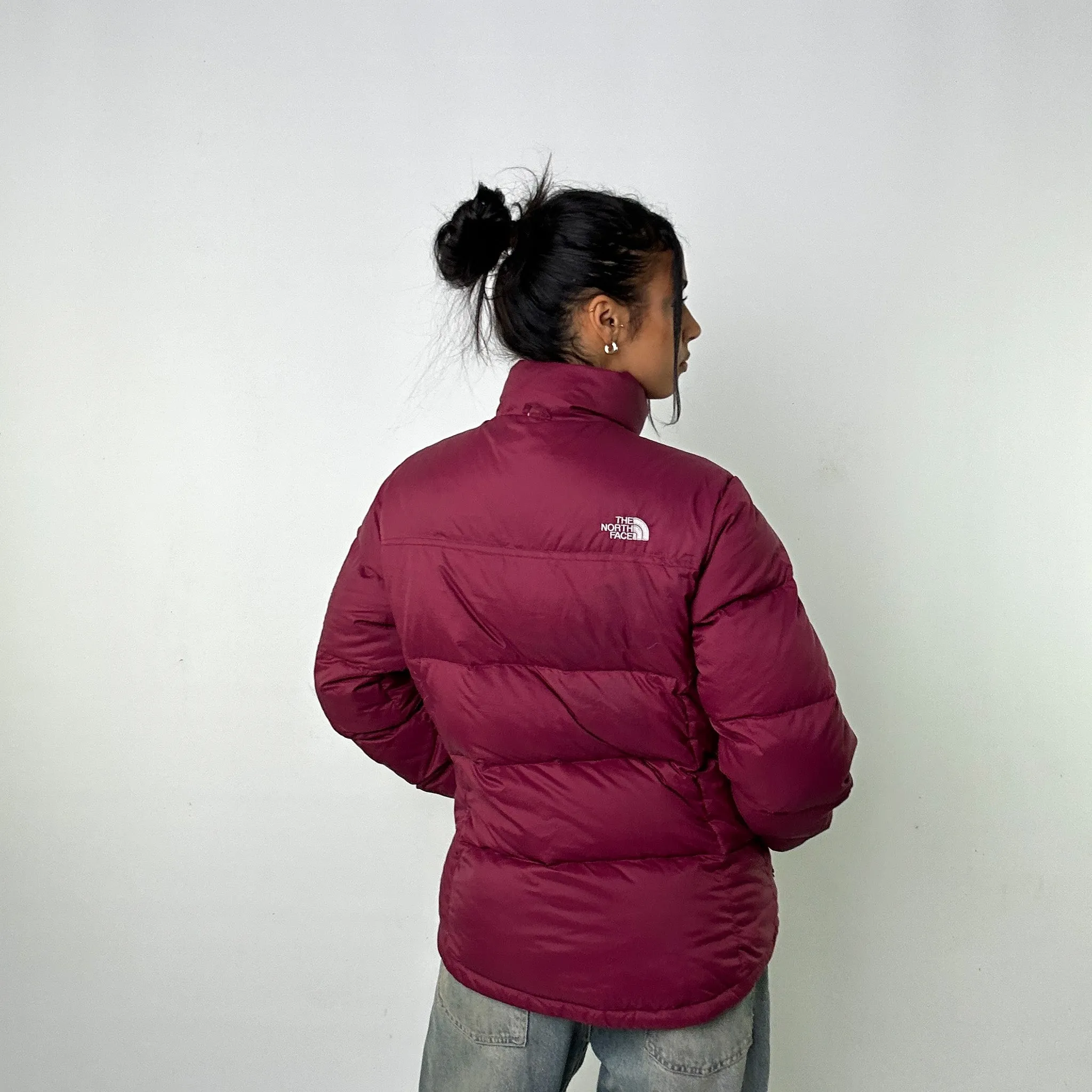 Purple 90s The North Face 550 Series Puffer Jacket Coat (XL)