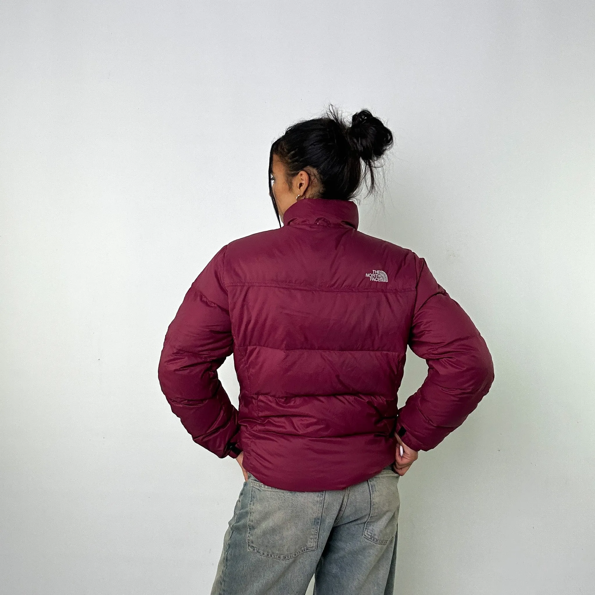 Purple 90s The North Face 550 Series Puffer Jacket Coat (XL)