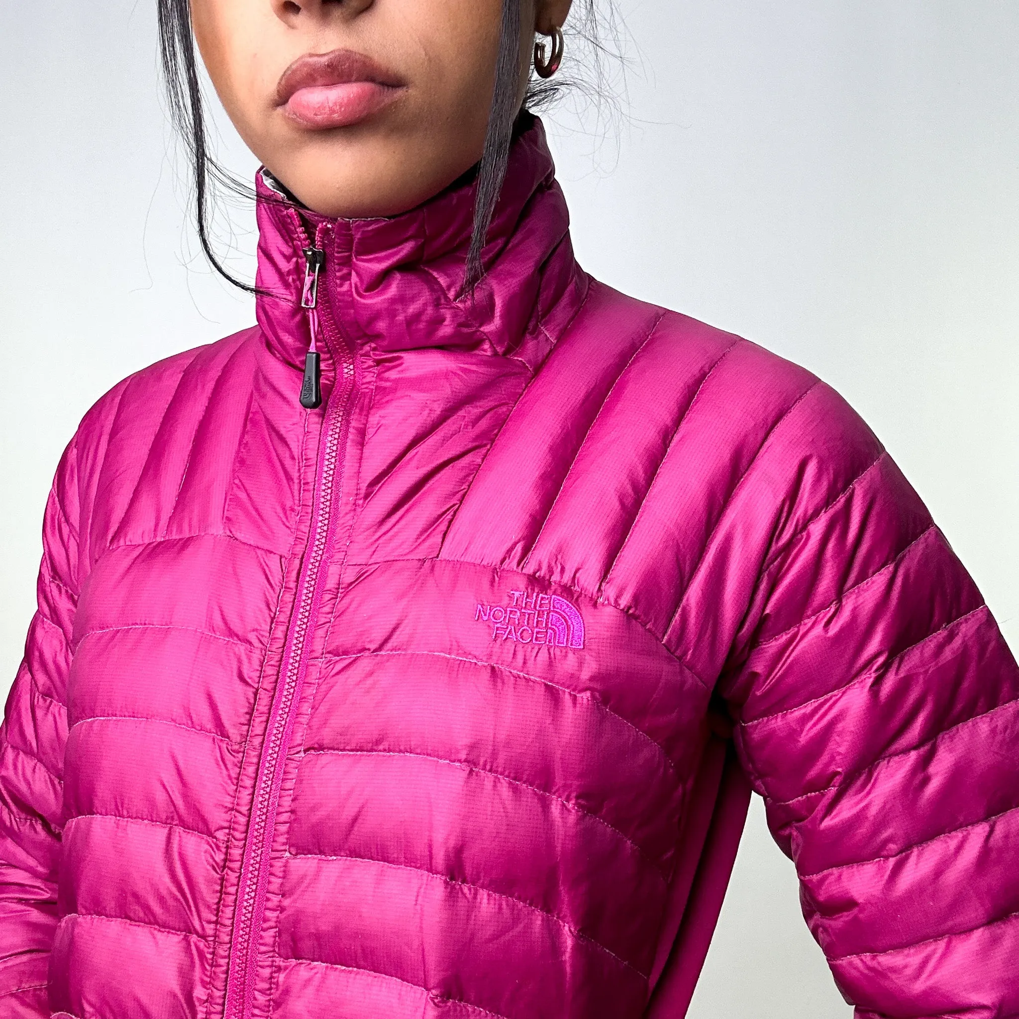 Purple 90s The North Face 600 Series Puffer Jacket Coat (S)