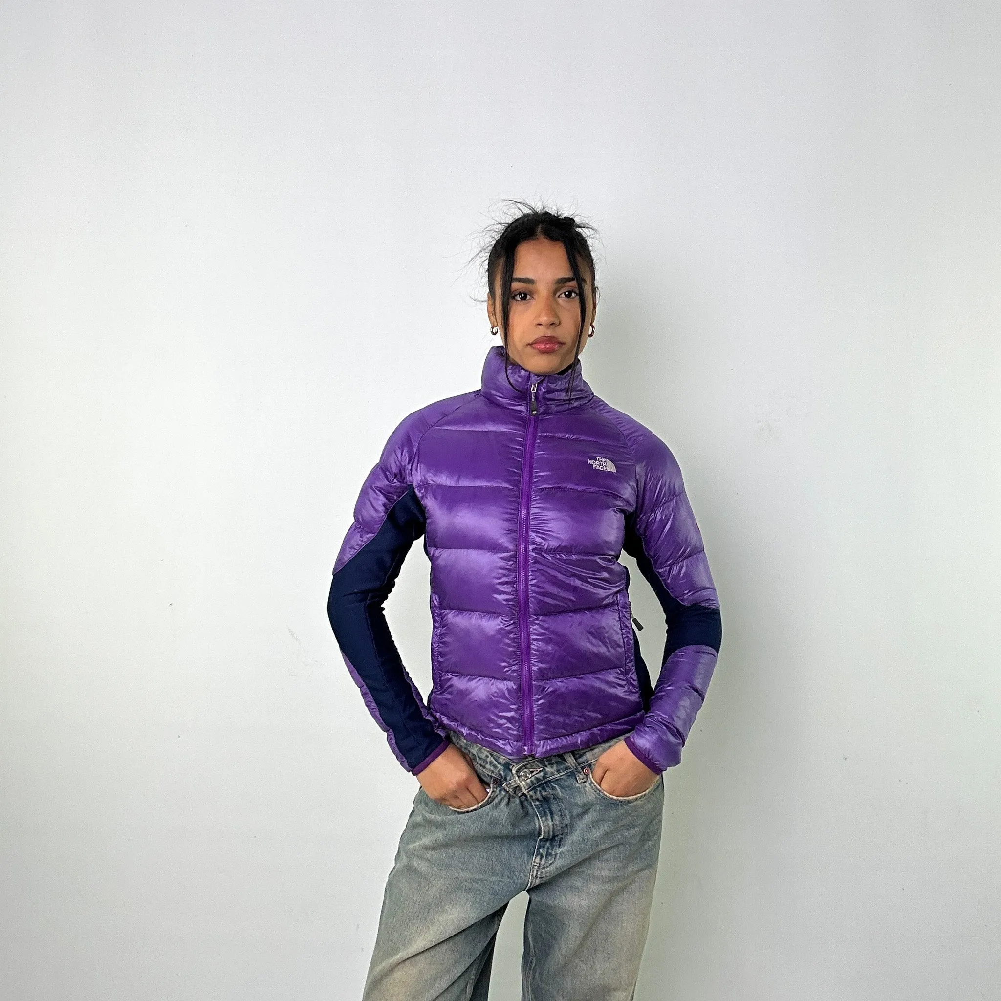 Purple 90s The North Face 800 Summit Series Puffer Jacket Coat (M)