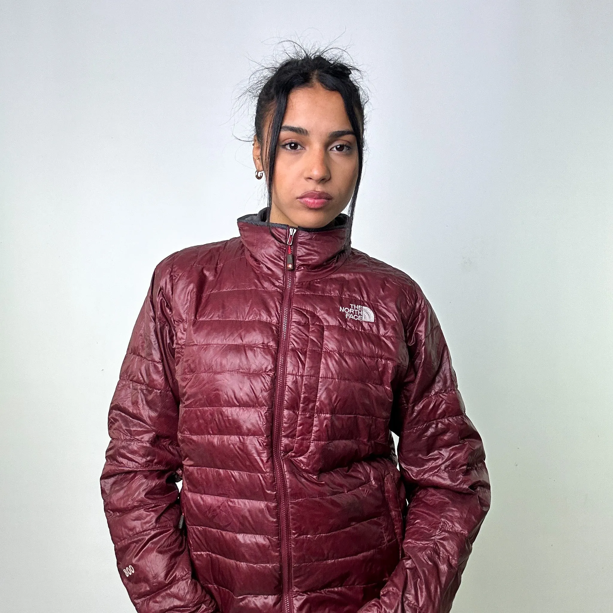 Purple 90s The North Face 800 Summit Series Puffer Jacket Coat (S)