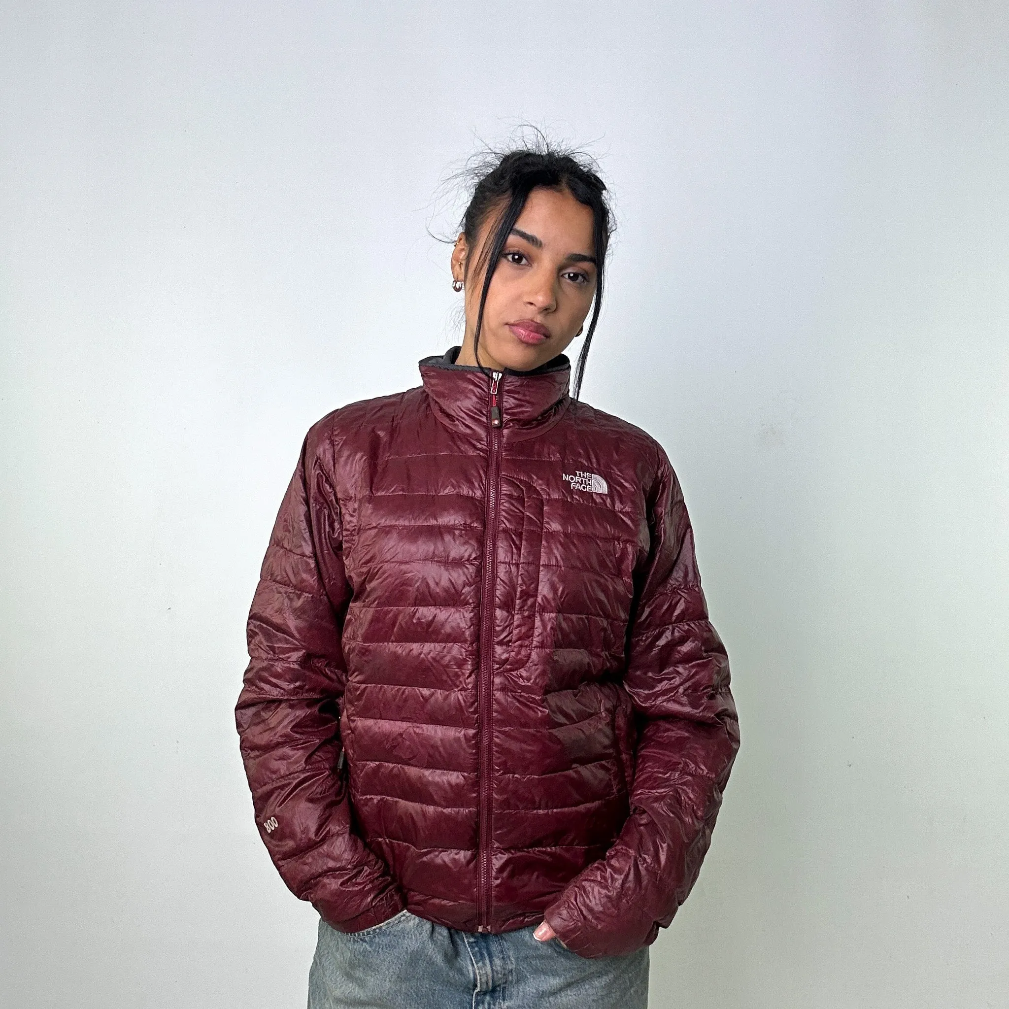 Purple 90s The North Face 800 Summit Series Puffer Jacket Coat (S)