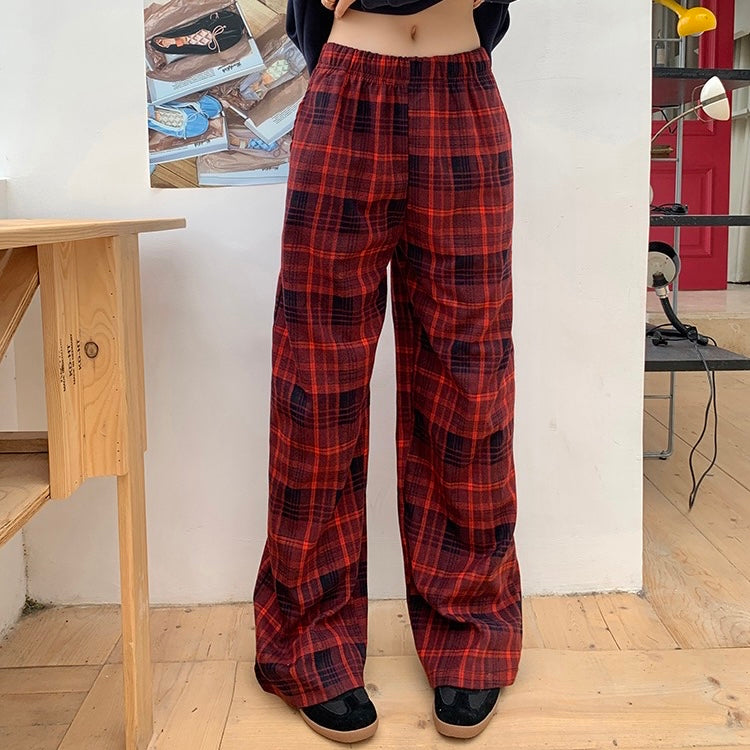 Red Tartan Pants