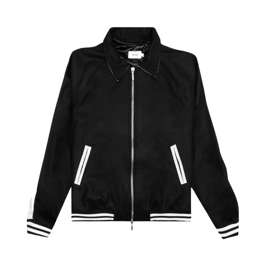 Rhude Signature Wool Bomber Jacket