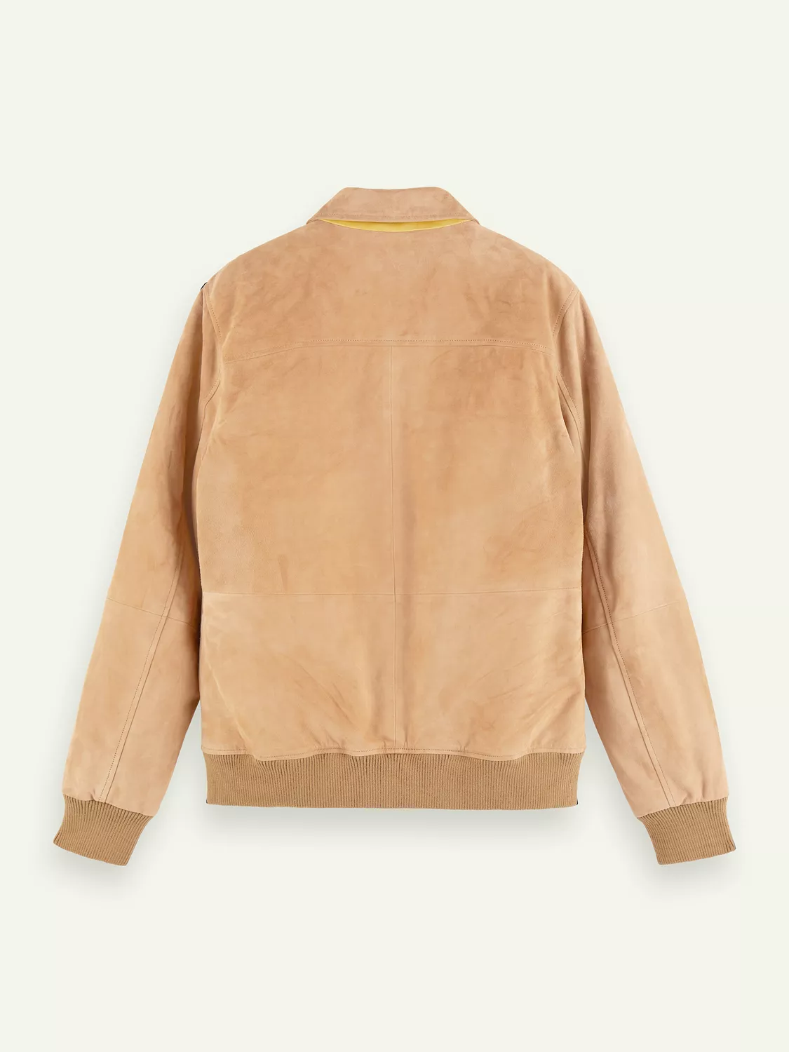 Scotch & Soda-Pure Suede Bomber Jacket