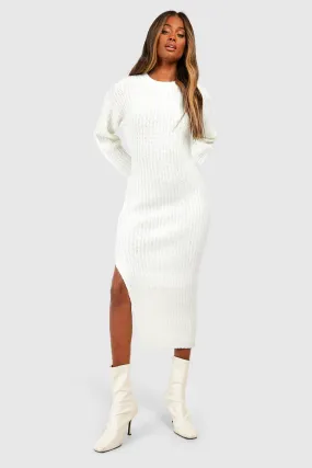 Soft Knit Maxi Sweater Dress