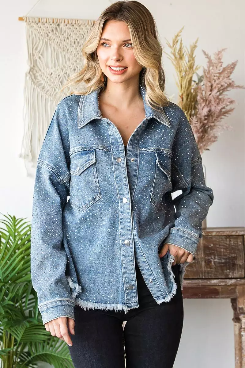 Sparkling Denim Jacket