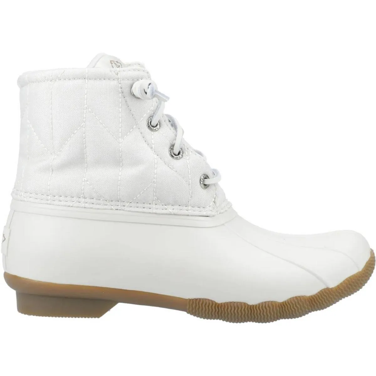 Sperry Saltwater SeaCycled RPET Nylon Boot Ivory