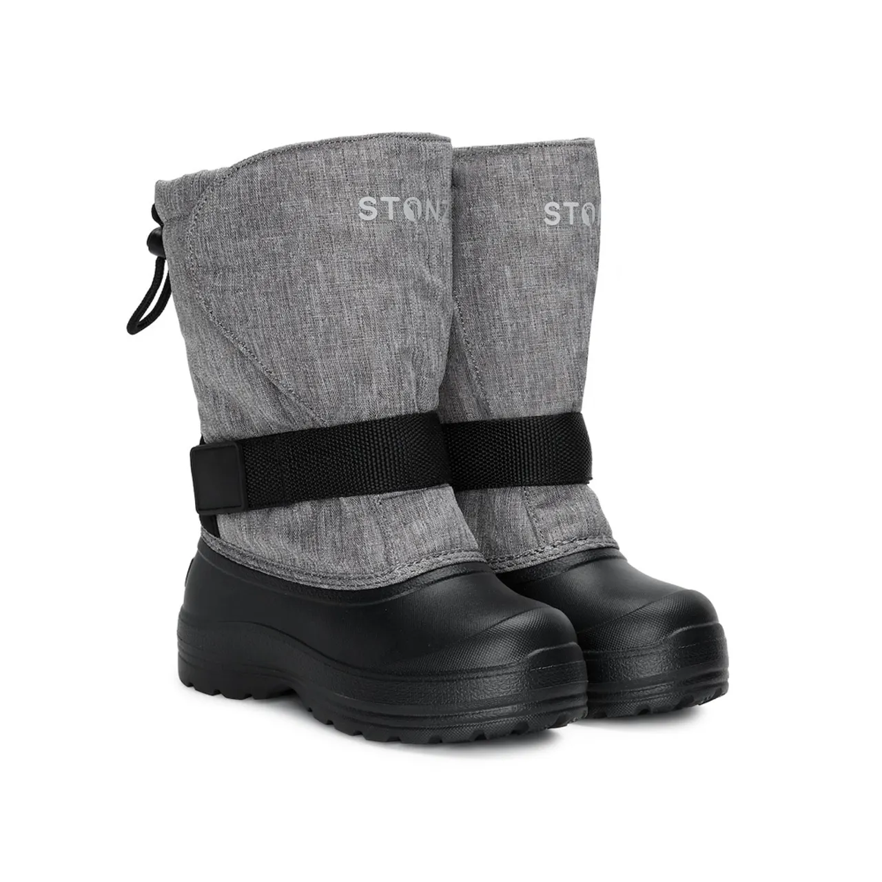 Stonz Trek Kid Snow Boots Heather Grey