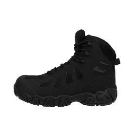 Thorogood Crosstrex Series 6 Inch Side Zip Hiker Composite Toe Black