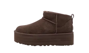 UGG Classic Ultra Mini Platform Burnt Cedar