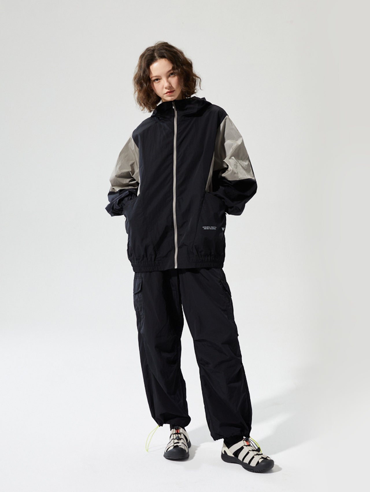 UrbanExplorer Family Matching Windproof Parachute Pants