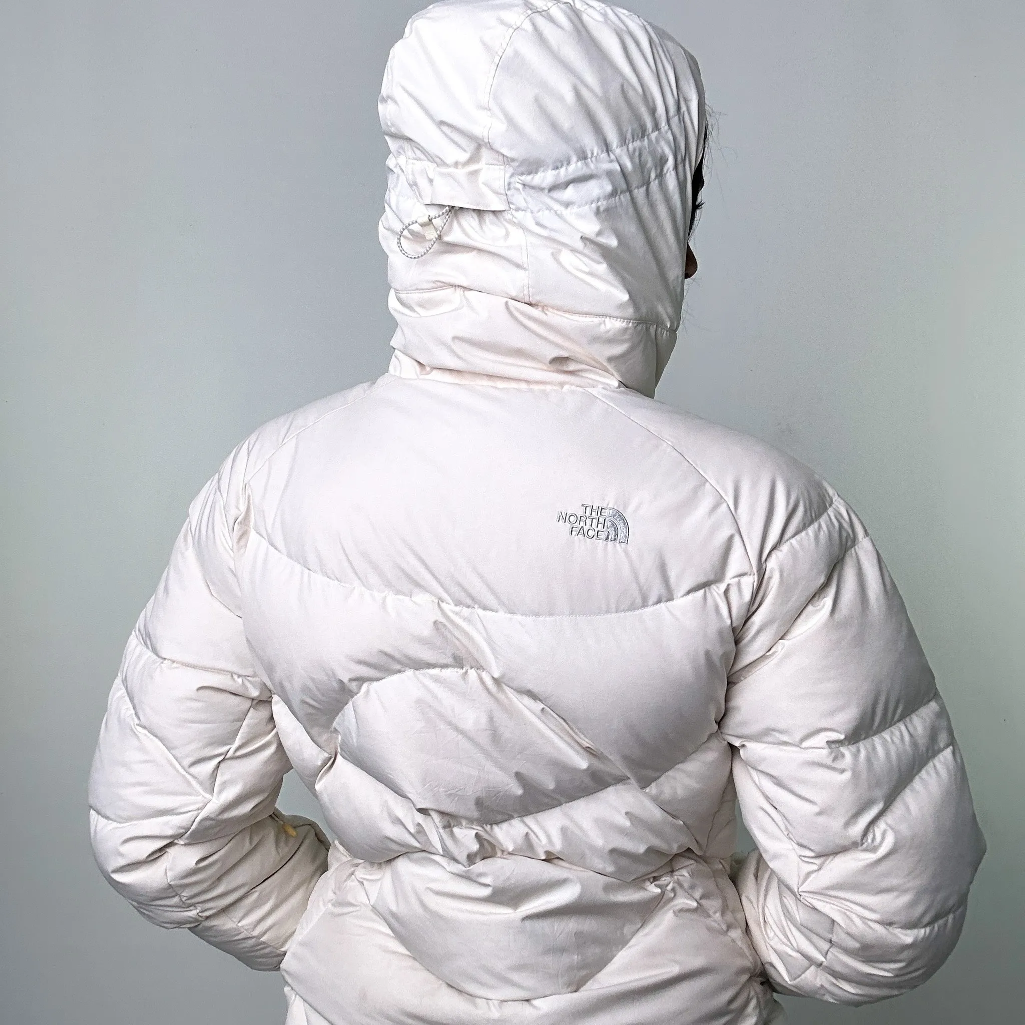 White y2ks The North Face 600 Summit Series Recco Windstopper Puffer Jacket Coat (L)