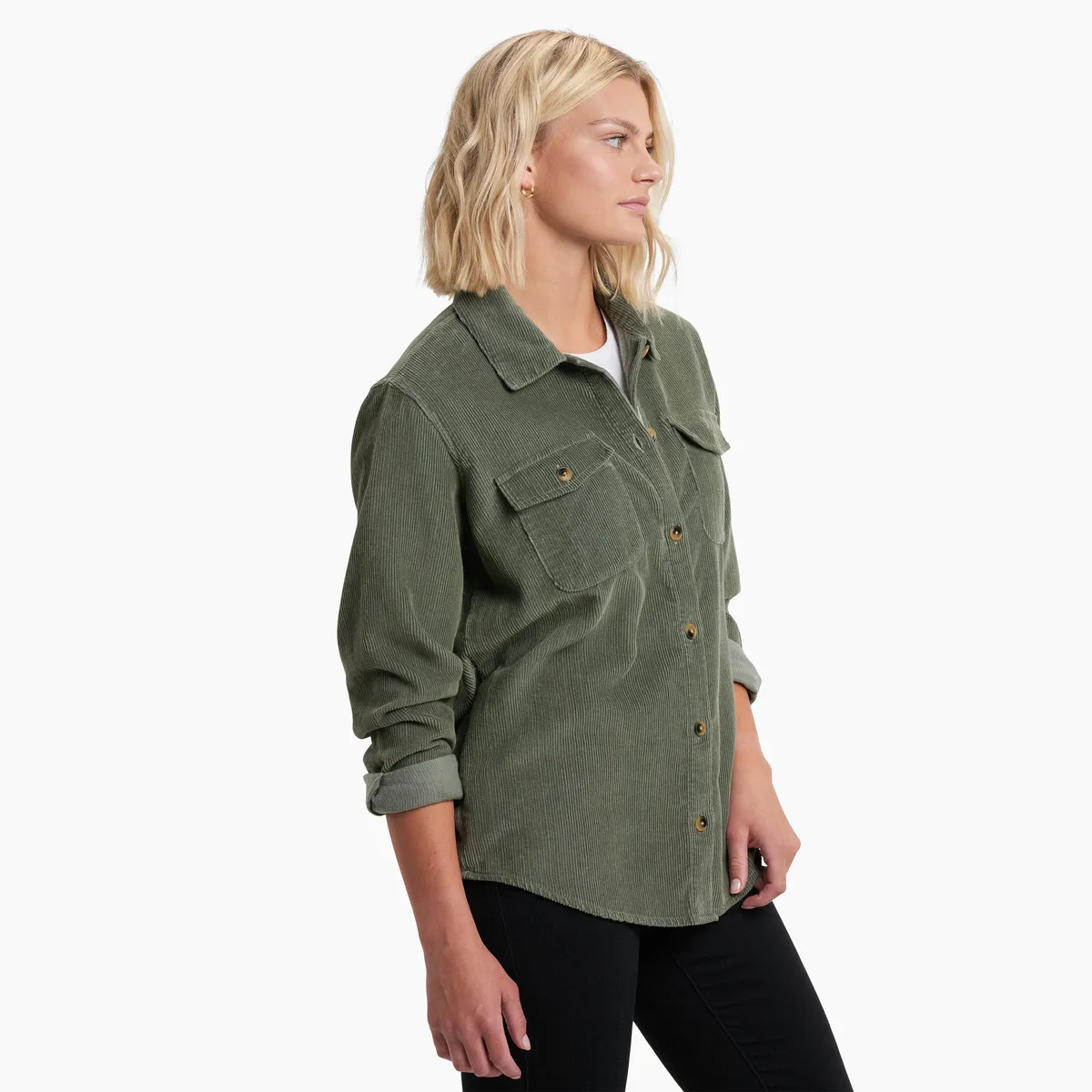 Womens KUHL TALLULA CORD SHIRT