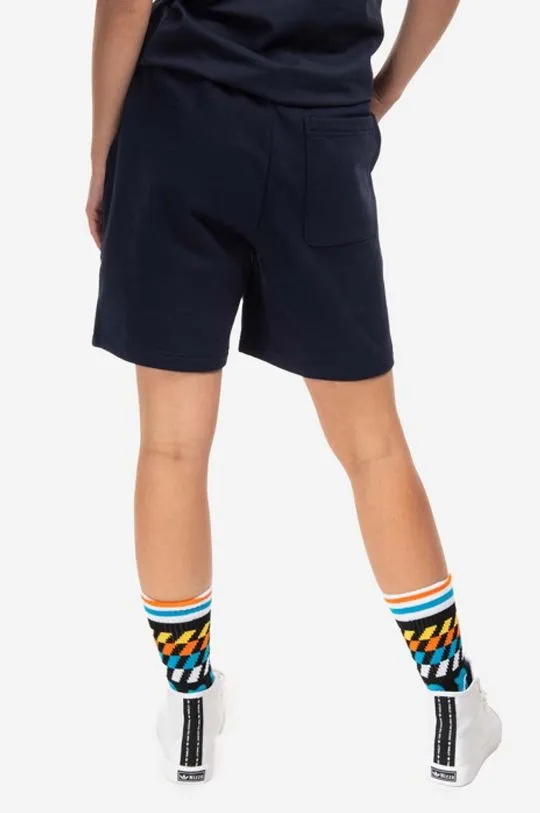 Wood Wood cotton shorts Lis navy blue color