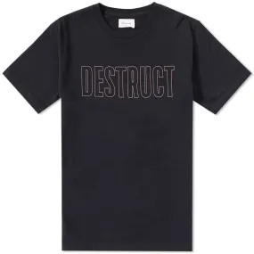 Wood Wood Destruct TeeBlack