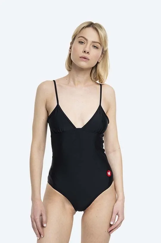 Wood Wood one-piece swimsuit black color