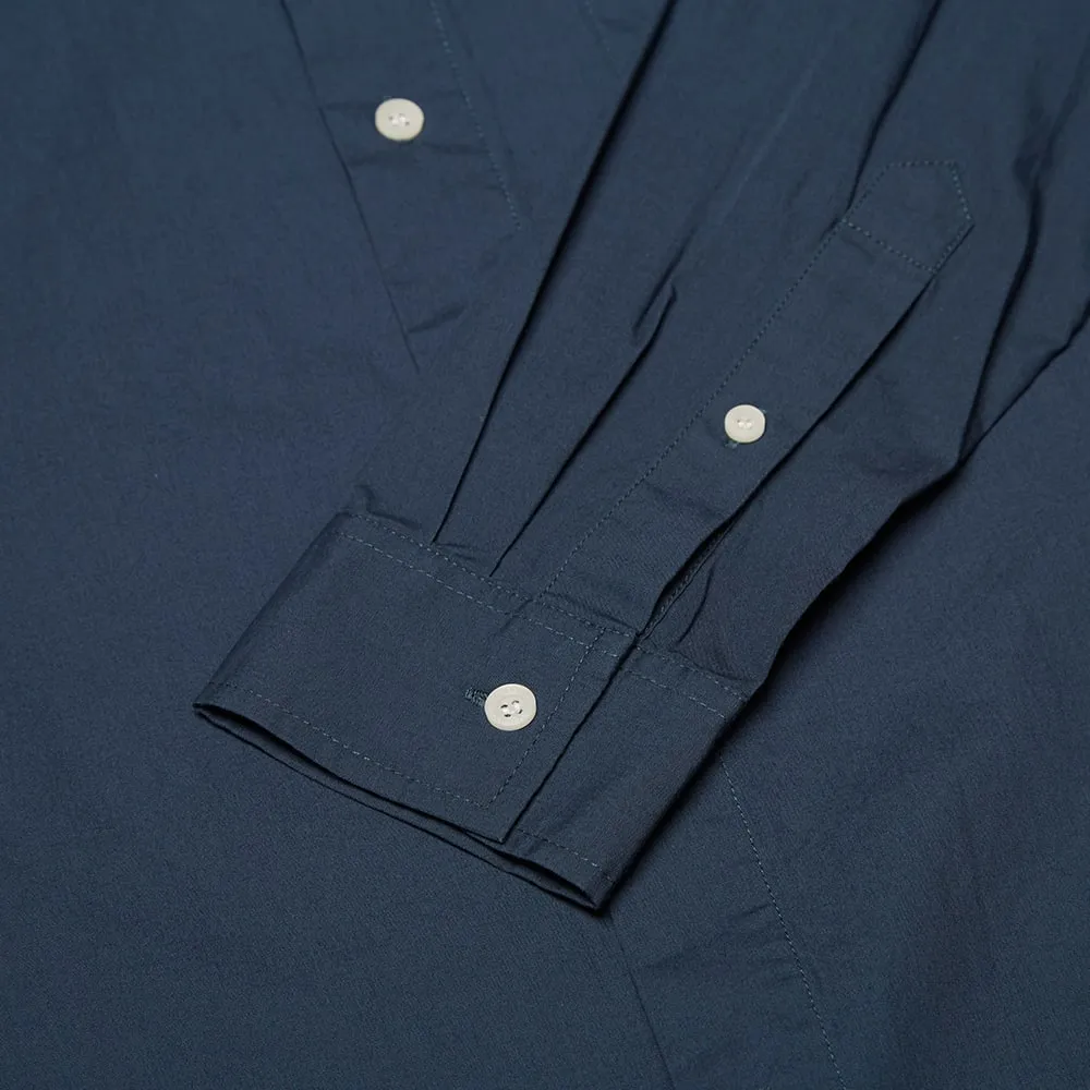 Wood Wood Timothy Poplin ShirtMidnight Navy